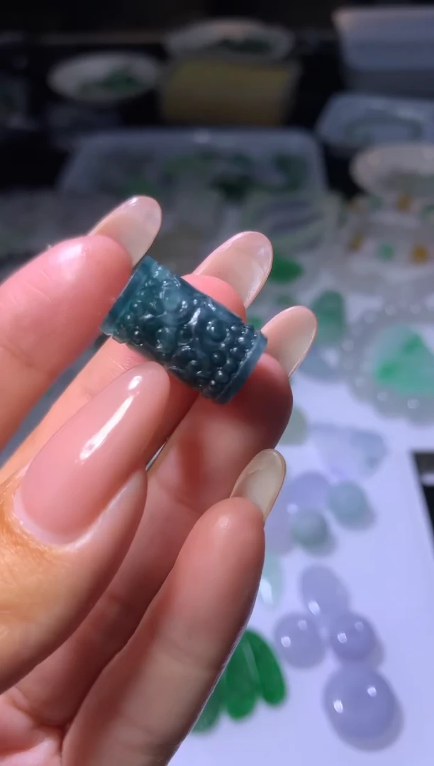 未镶嵌定制翡翠?****妹MXX057961