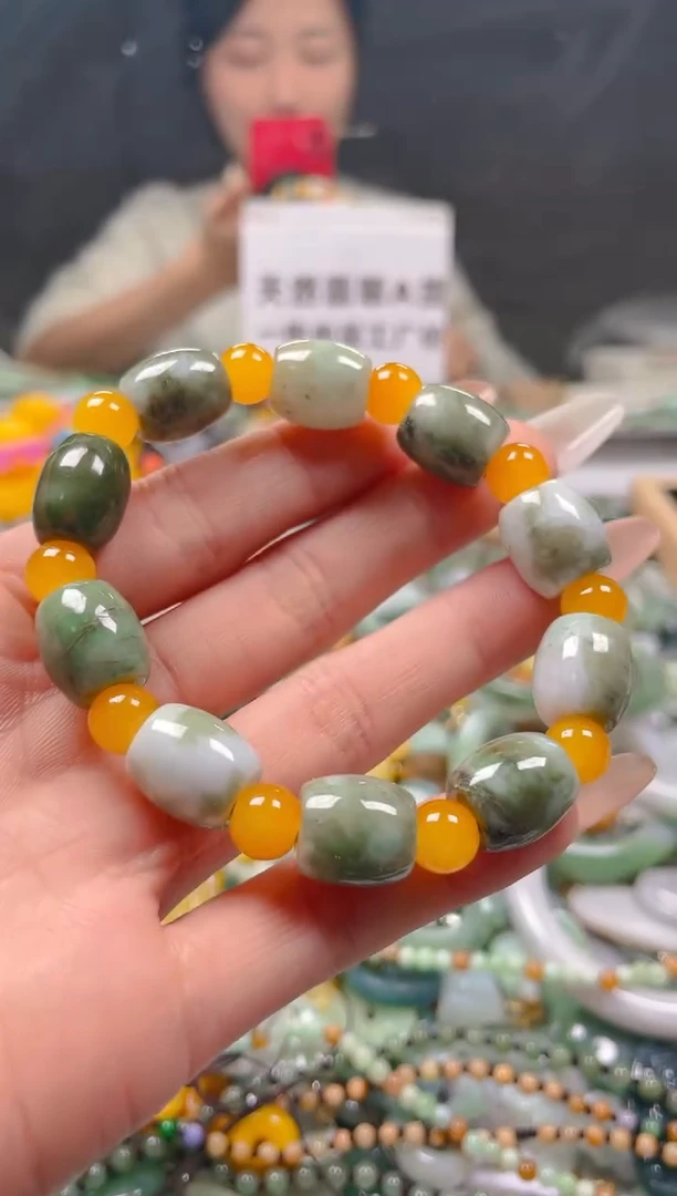 【闪购商品】翡翠颈饰未镶嵌12-13MM/J/翡翠A货一图一物