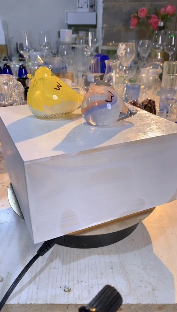 【闪购商品】人造水晶3号组合小鸟2个