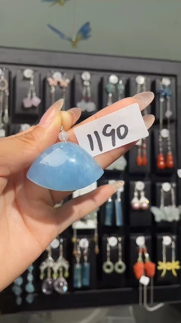 银S925镶嵌耳饰紫晶喜欢拍