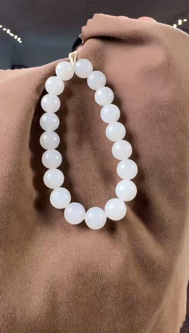 未镶嵌手串和田玉（东玉专属）3274和田玉白玉手串