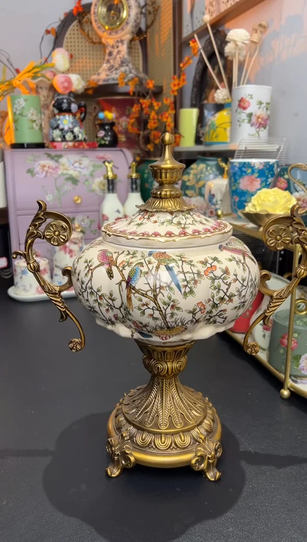 外贸陶瓷铁艺家居百货