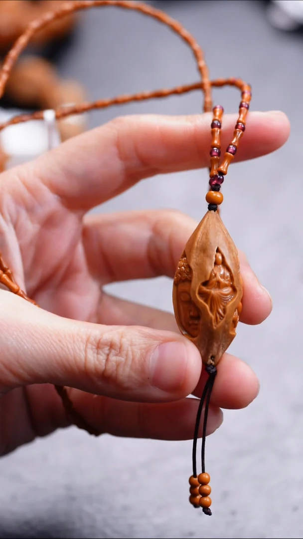 【闪购商品】橄榄核吊坠橄榄核