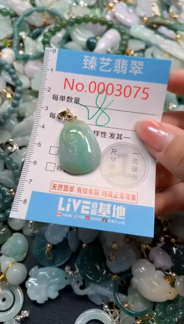 颈饰未镶嵌翡翠7075