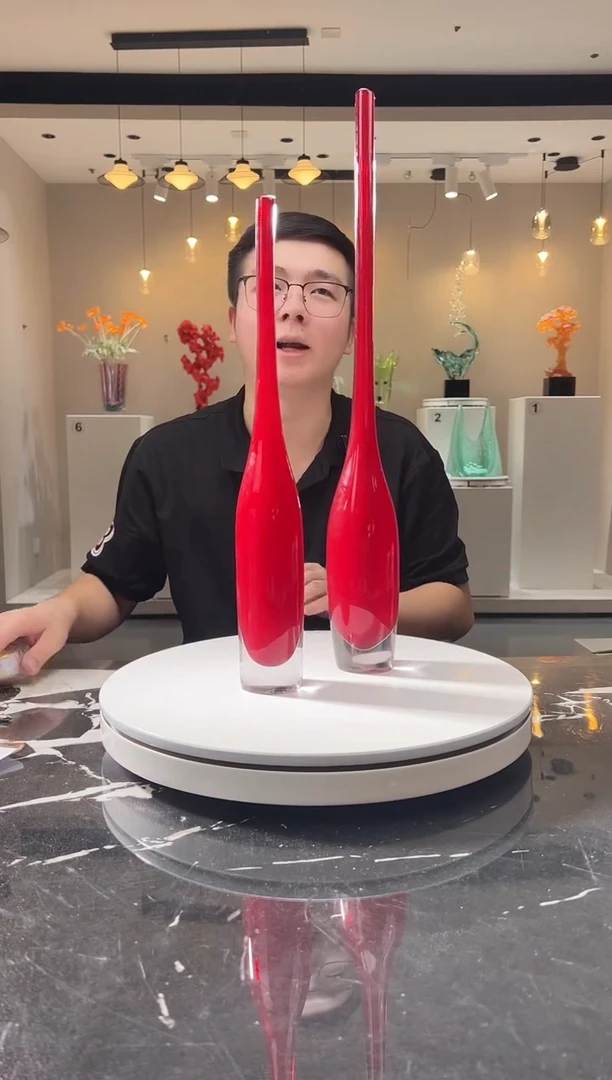 摆件巴比特美学 一组长颈瓶小号中号