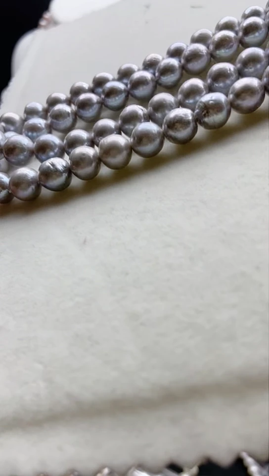 淡水珍珠未镶嵌颈饰1