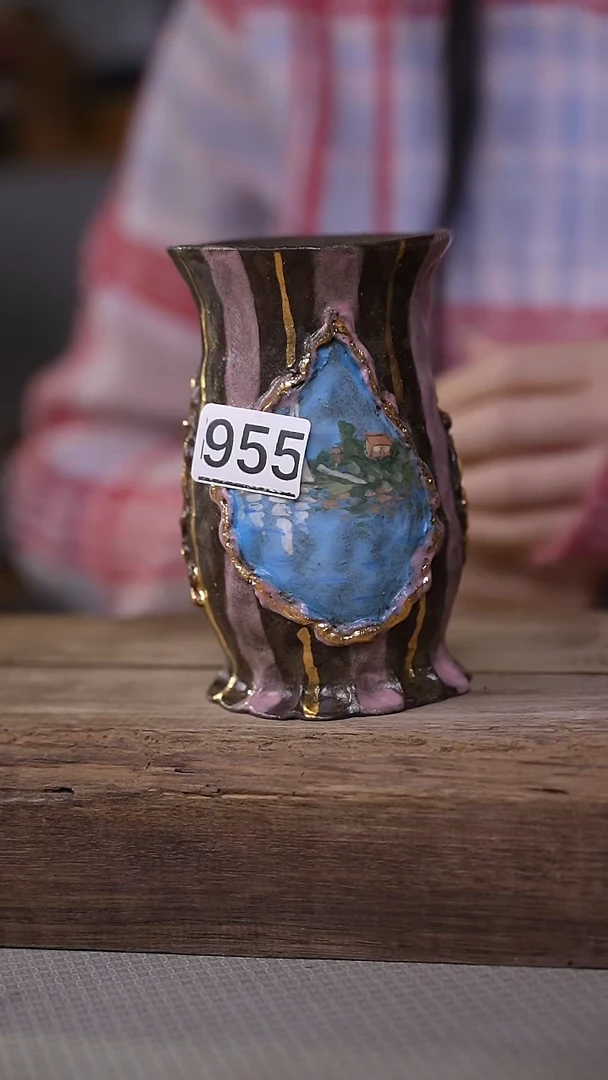 【闪购商品】瓷片福利！设计师手绘壁画咖啡杯