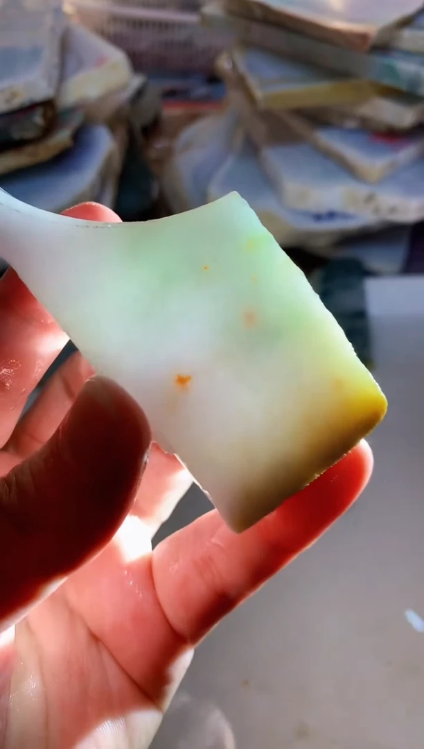 【闪购商品】翡翠未镶嵌颈饰0韩0翡翠珠762
