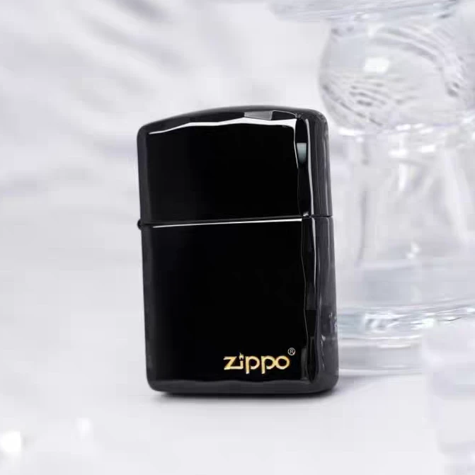 ZIPPP打火机正品/牙边盔甲黑钛zippo标【达人专属】DYJ1