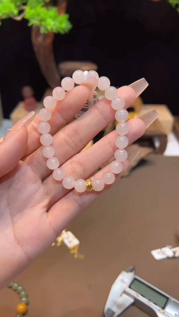 【闪购商品】和田玉手饰18K金镶嵌手饰@@A5550