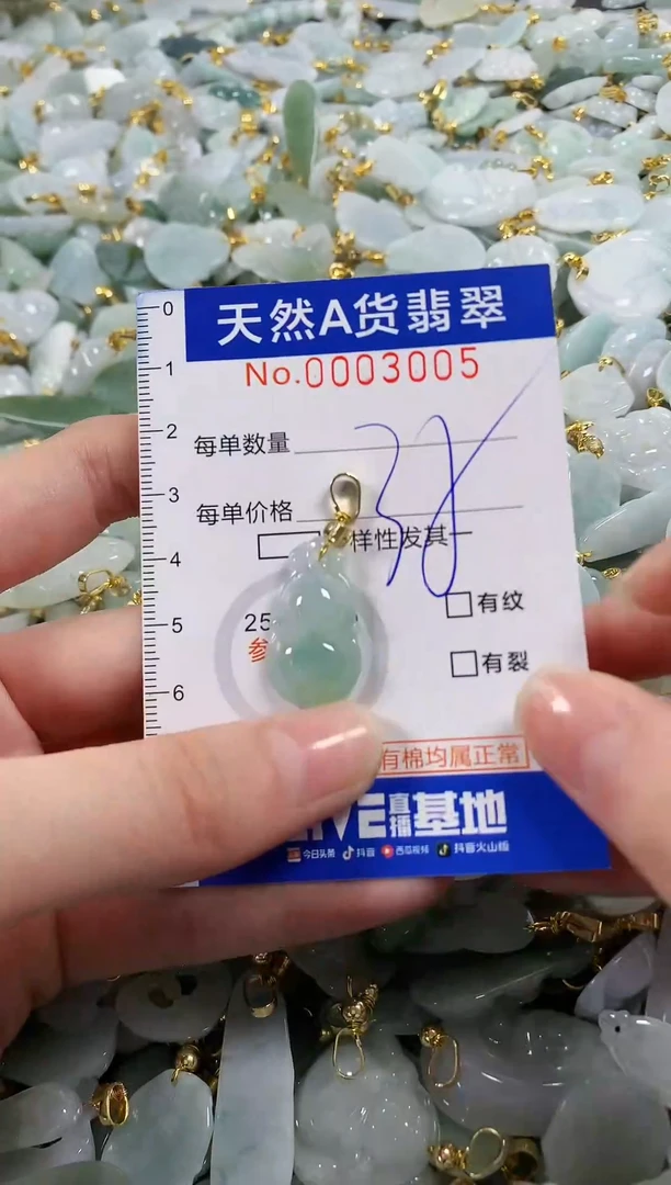 颈饰未镶嵌翡翠天然a货翡翠