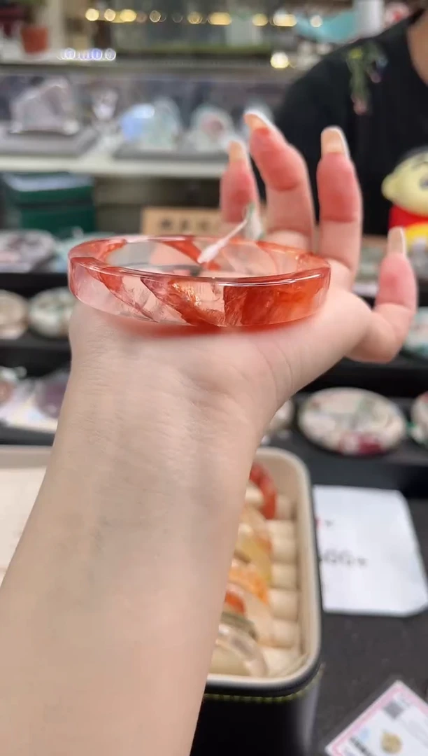未镶嵌手镯水晶默*56圈口 9J9439