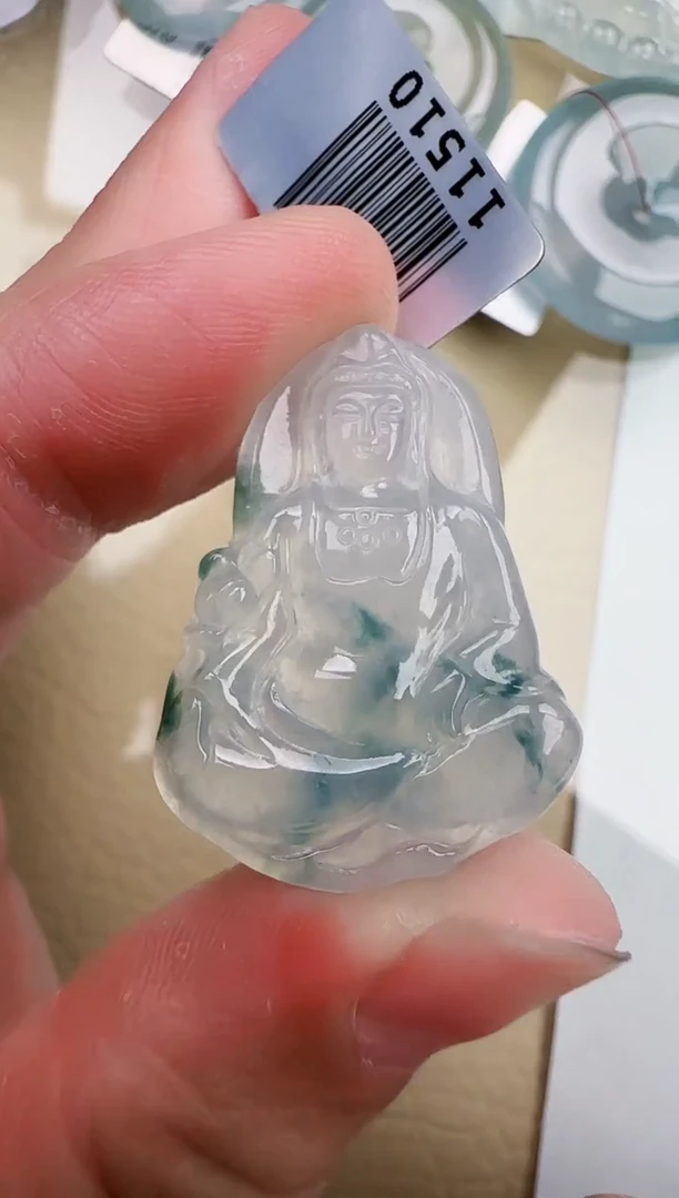 翡翠未镶嵌颈饰缅甸翡翠a货