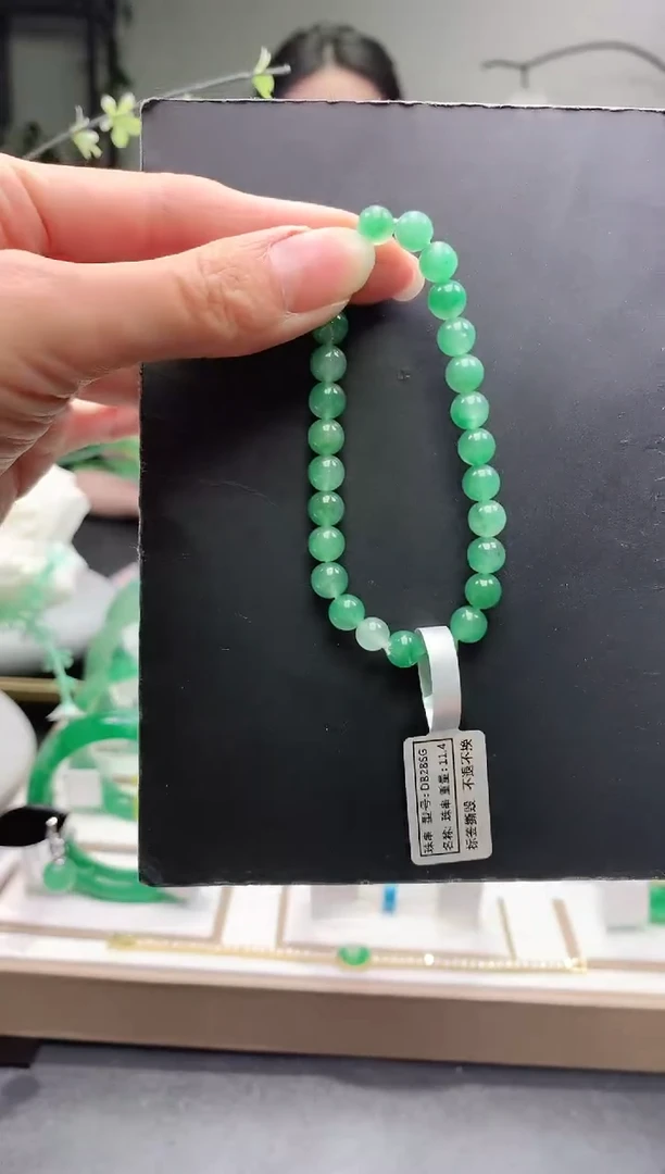 未镶嵌手串石英质玉手串