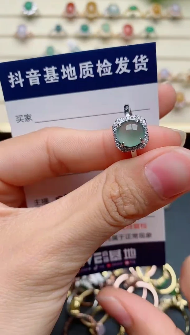 【闪购商品】翡翠戒指银S925镶嵌......