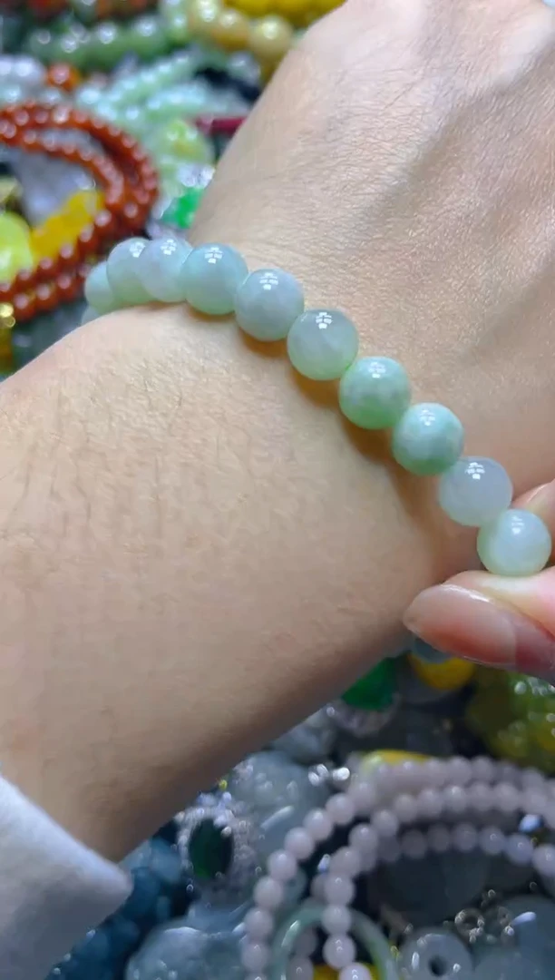 颈饰未镶嵌翡翠8MM