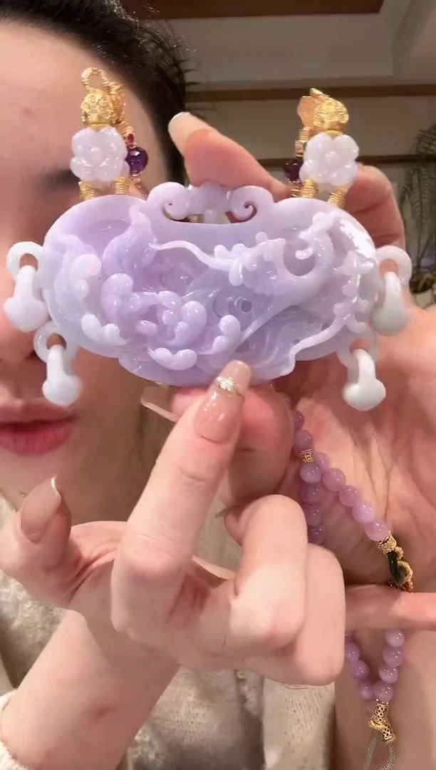 【闪购商品】翡翠颈饰未镶嵌国风