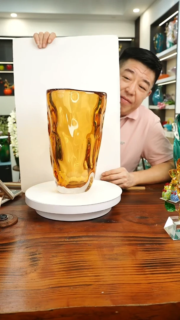 琉璃手工艺品外贸尾货花瓶374