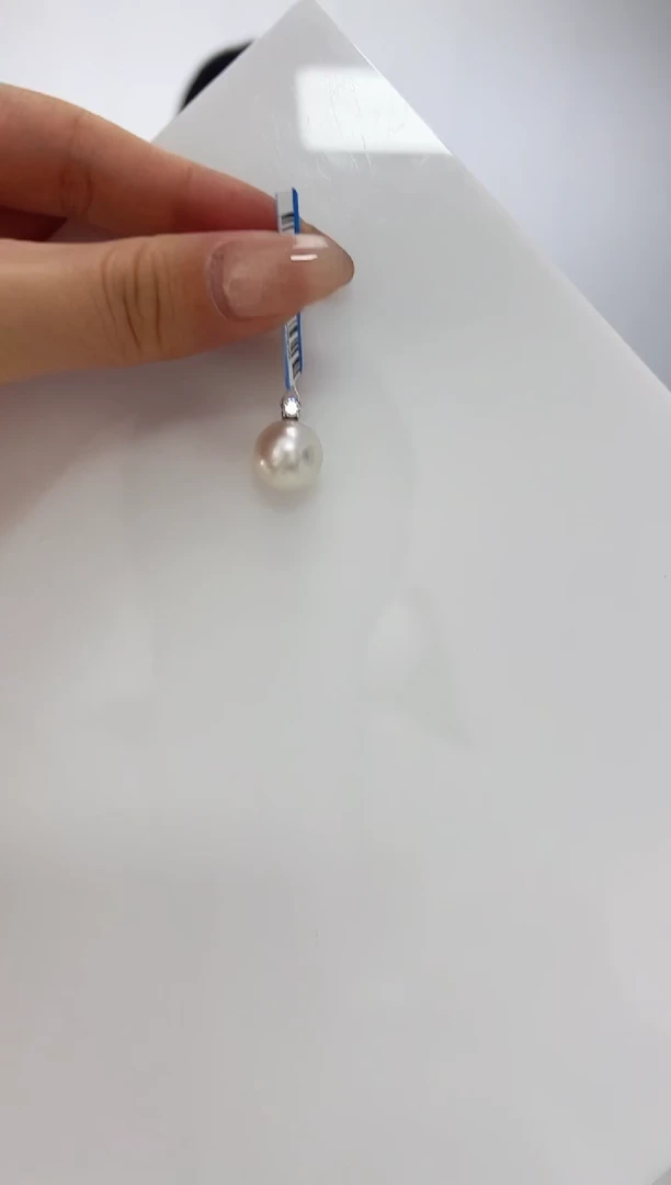 【闪购商品】海水珍珠DA银S925镶嵌吊坠 12 V2807