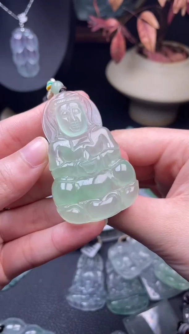 珐琅非金属 精品吊坠一物一拍