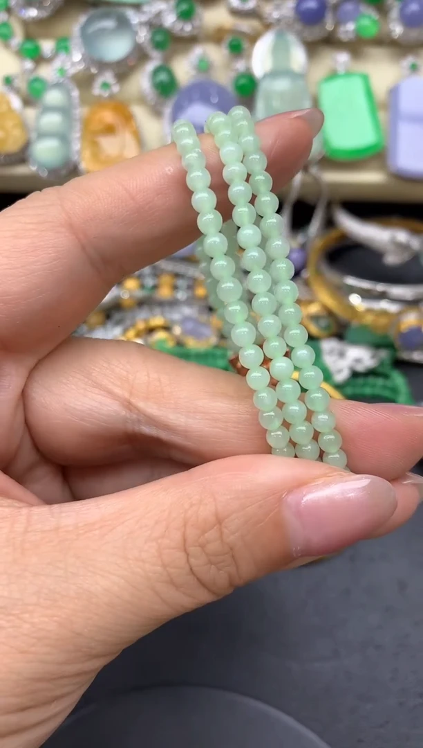 【闪购商品】翡翠手链未镶嵌334中国好珍宝