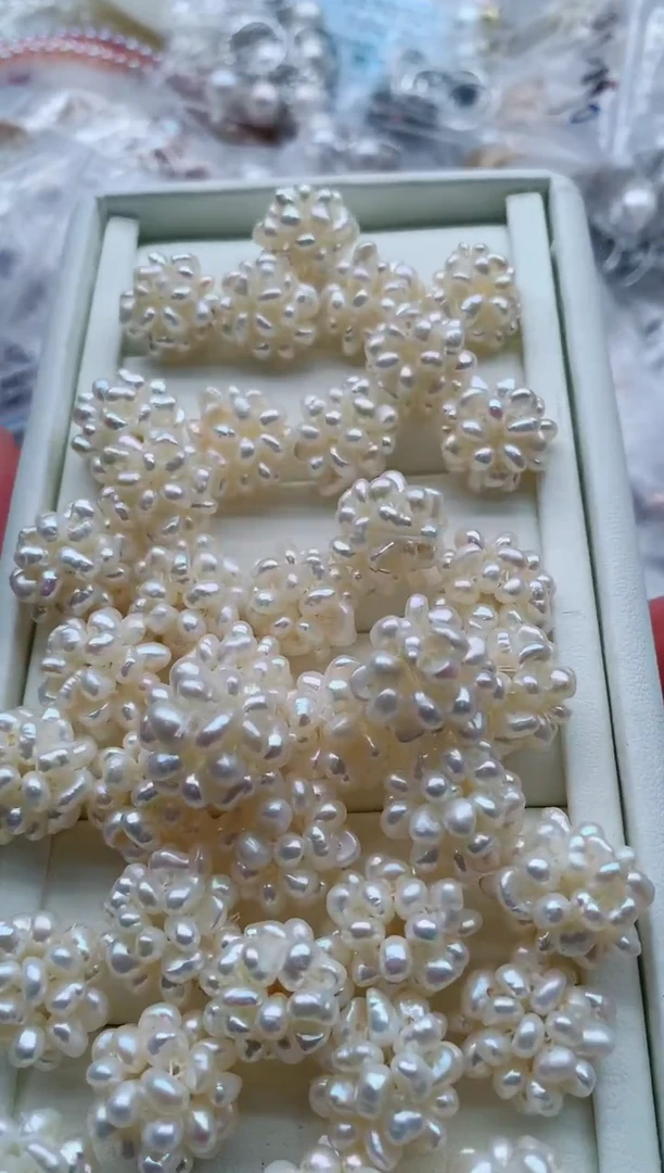 淡水珍珠未镶嵌吊坠(不含链)多样性发其一，非无暇