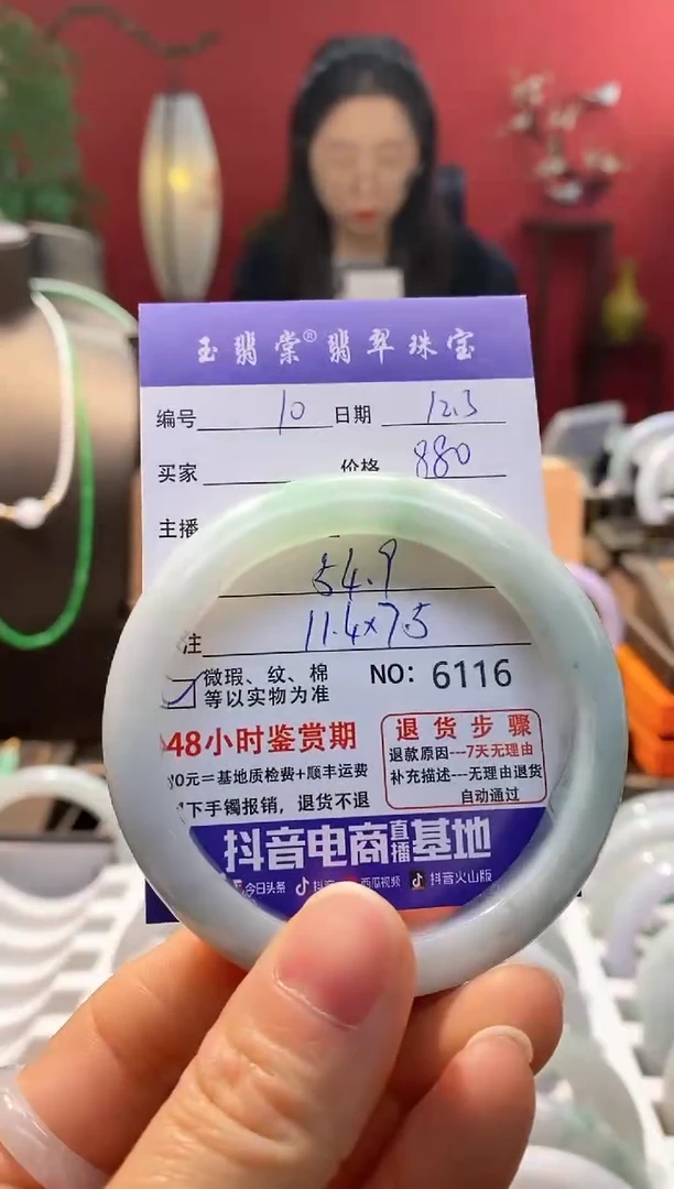 未镶嵌手镯翡翠翡翠10