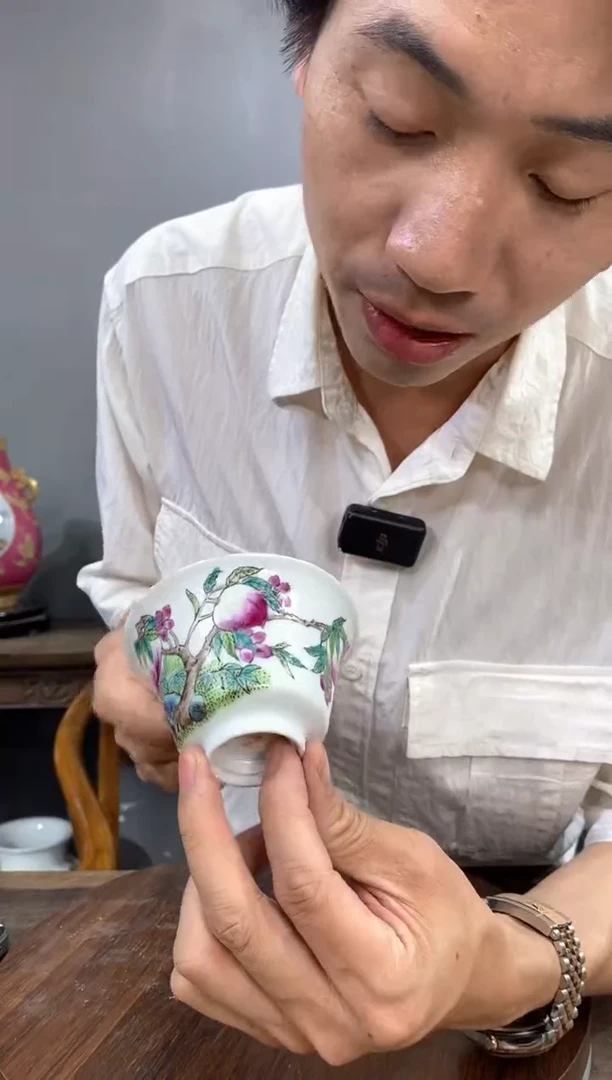 吴义松陶瓷联盟手绘陶瓷编号：4244