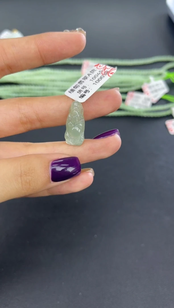 颈饰未镶嵌翡翠天然A货缅甸翡翠