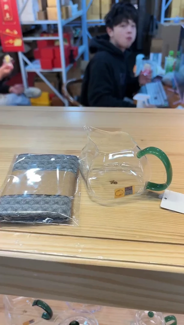 【闪购商品】禾器-悠乐茶海-翡翠玉+定制茶巾