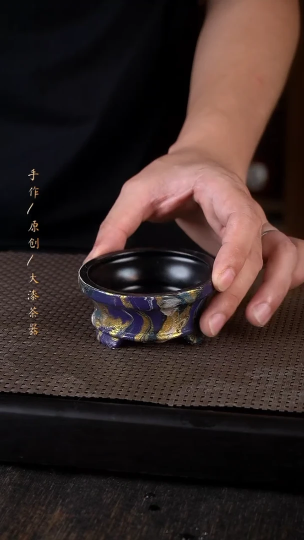 大漆香炉350小康茶器