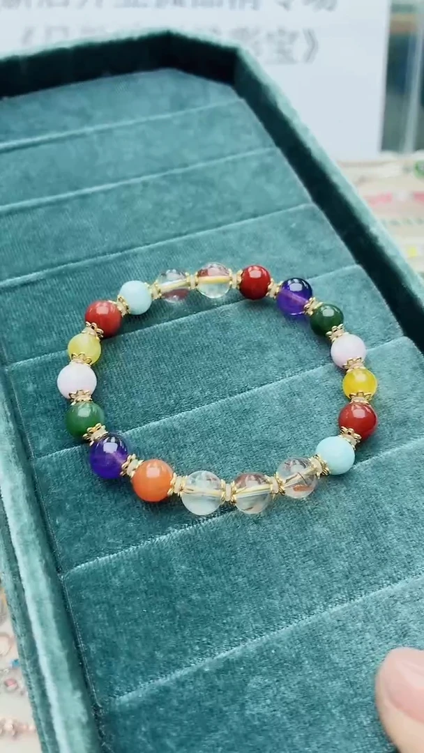 未镶嵌手串水晶451ZB1116多宝产品一个（多样性）