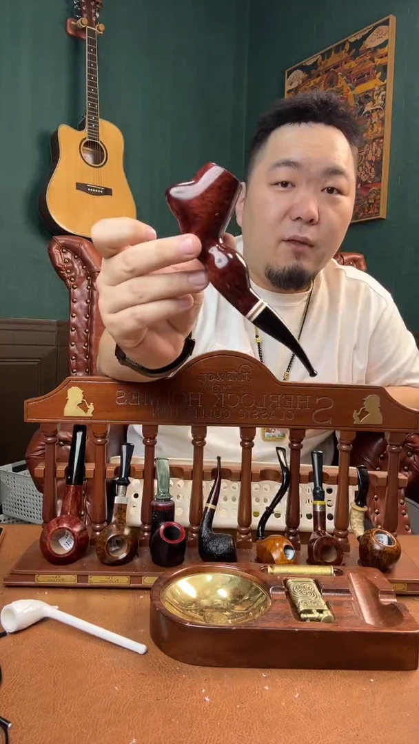 石楠木木雕款意大利进口石楠木烟斗