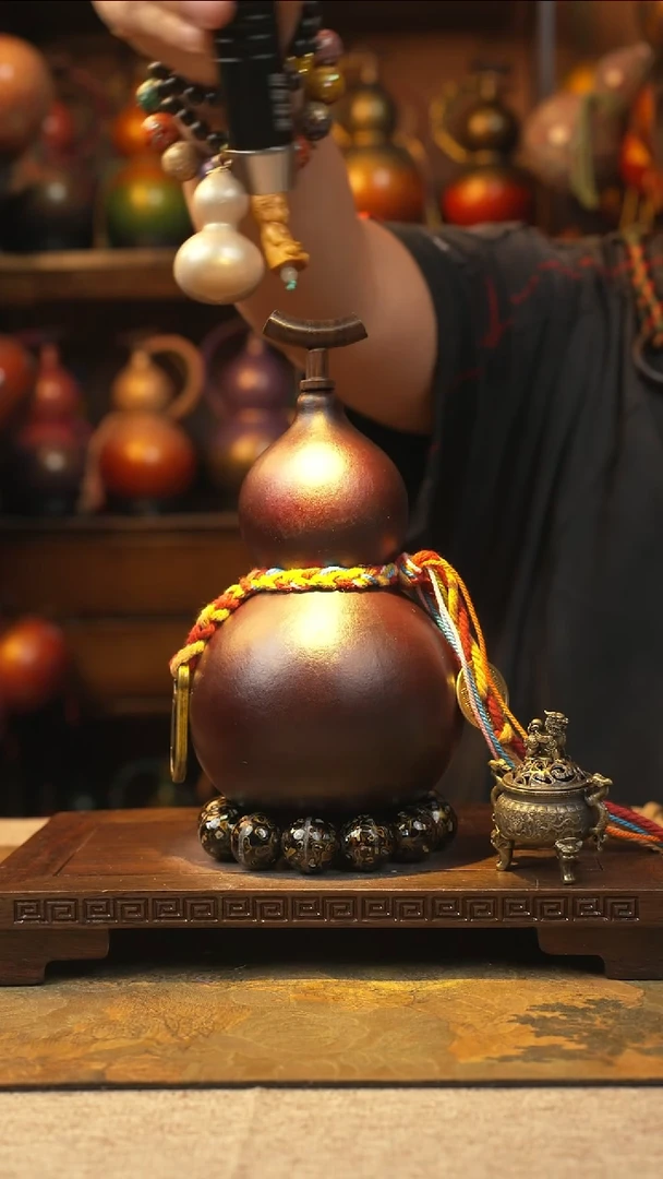 288大漆一物一拍记葫堂出品【不带手串】