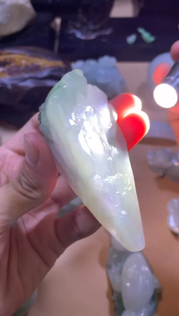 未镶嵌摆件翡翠用****3翡翠摆件