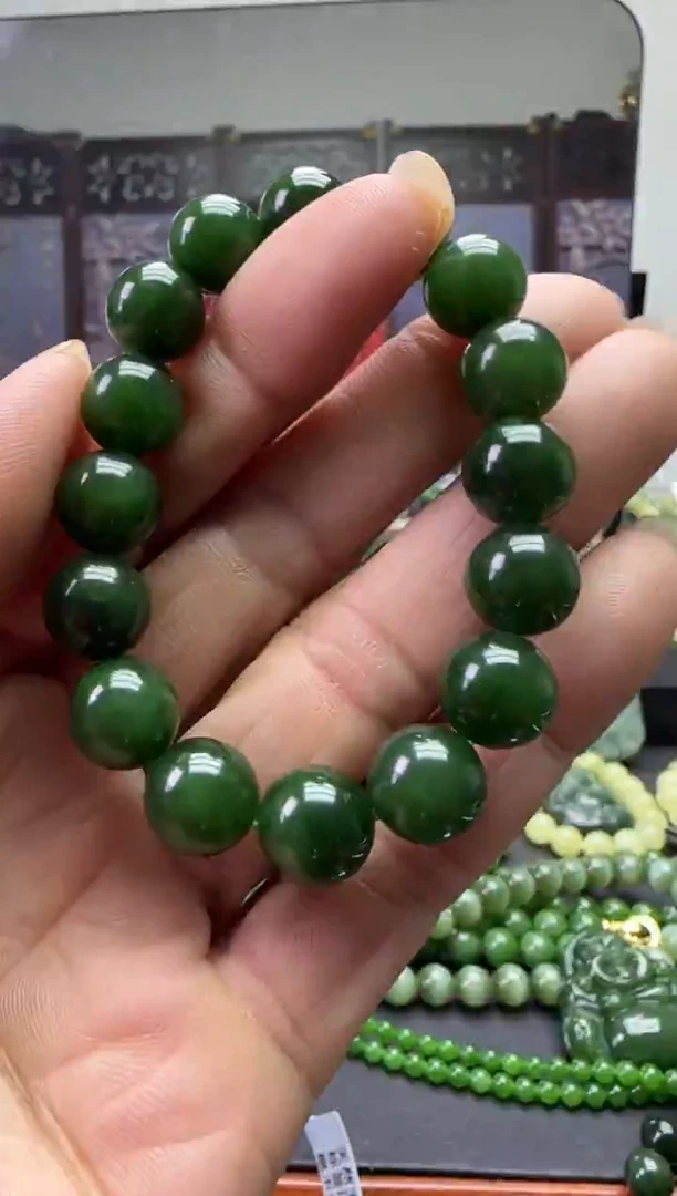 未镶嵌和田玉珠宝奇石手串