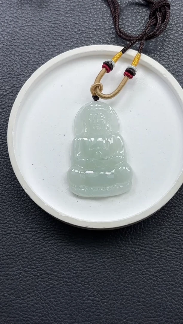 颈饰未镶嵌翡翠YM1452-3 观音