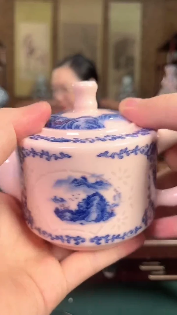 简约摆件景德镇陶瓷摆件Y527