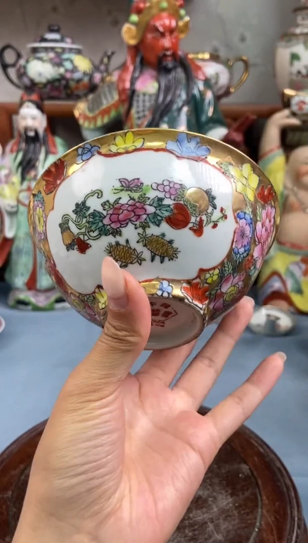 瓷片微瑕慎拍景德镇窑老厂瓷器单件