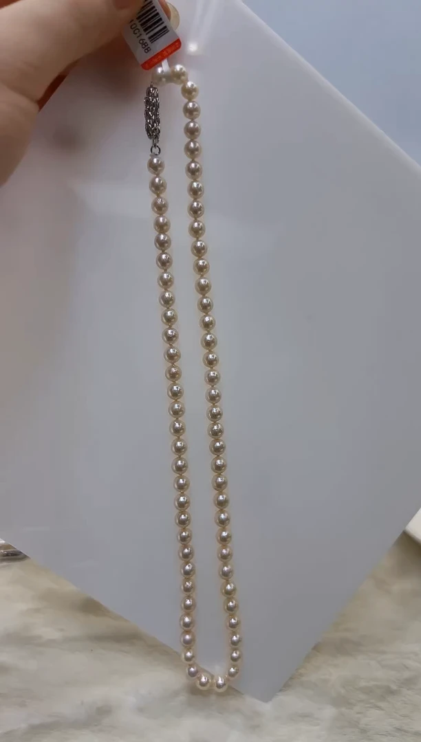 银S925镶嵌海水珍珠DA项链@@v110