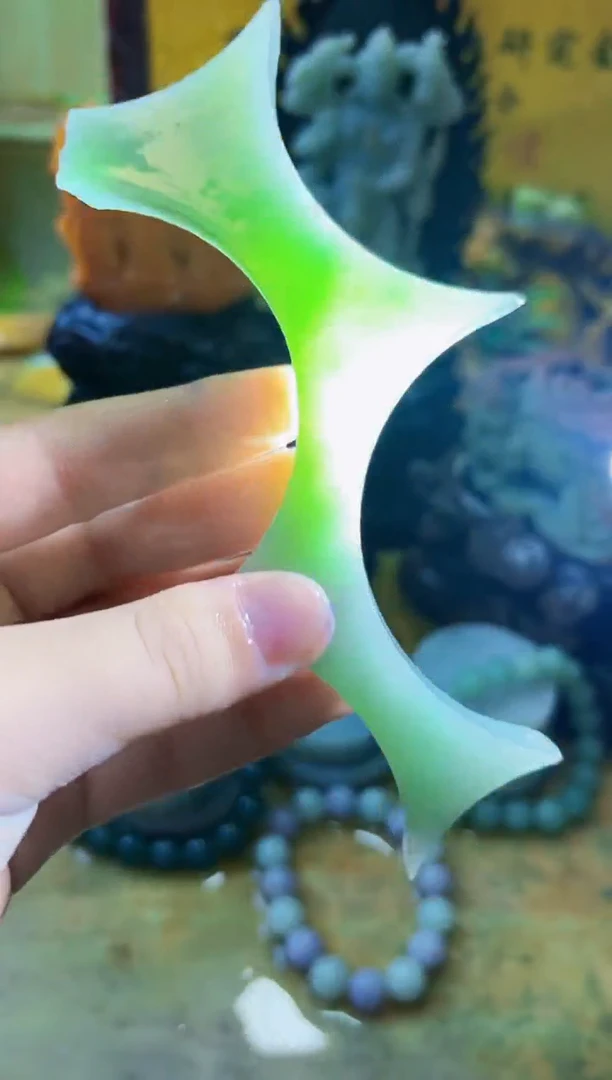 未镶嵌挂件翡翠A货小璀4682