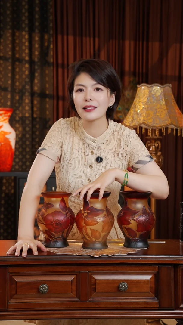 琉璃手工艺品在*芳华--微瑕