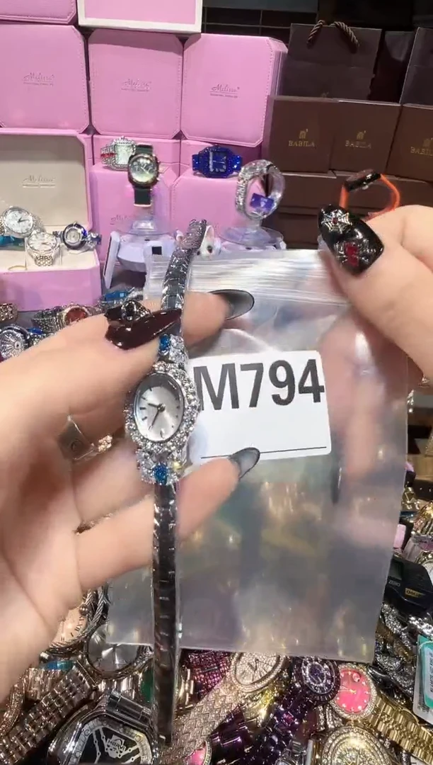 石英机芯不锈钢不锈钢直播定闪专用