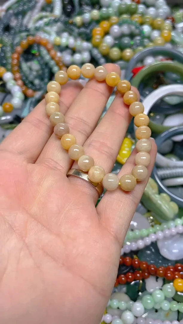 颈饰未镶嵌翡翠8MM