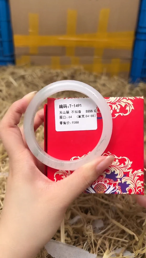 未镶嵌手镯石英质玉T-1491
