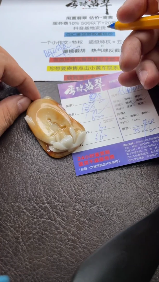 翡翠未镶嵌颈饰0108071294