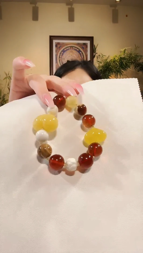 手链琥珀未镶嵌手链