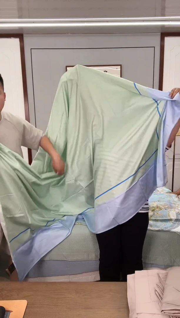 棉双股长绒棉床单220*230（小瑕）