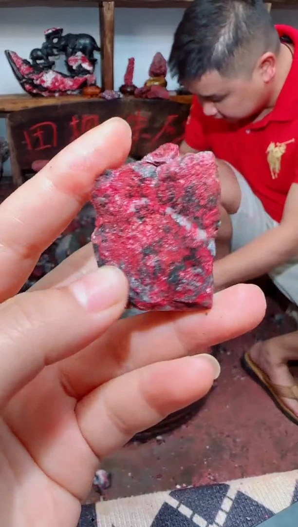 天然辰砂A*A朱砂原矿石