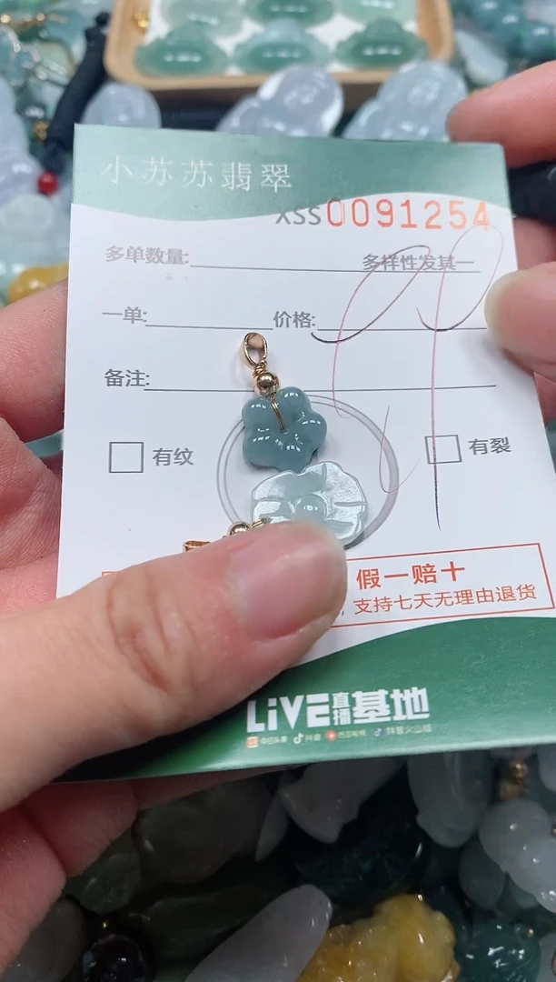 【闪购商品】翡翠颈饰未镶嵌闪购商品0091254